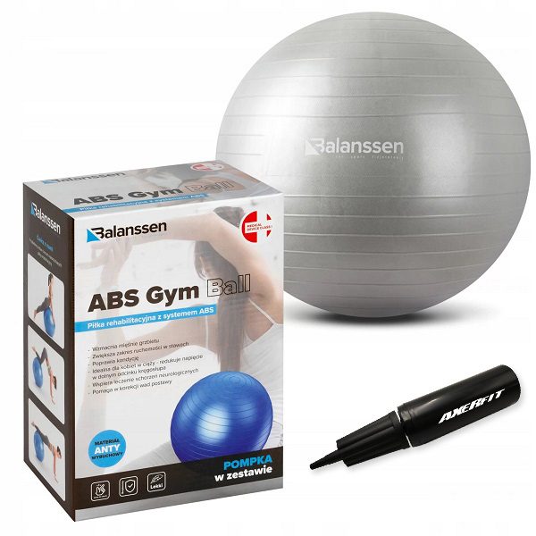 ABS Gym Ball Balanssen fitlopta - rôzne veľkosti - 6977/55