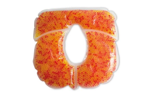 PEARLS - gélový vankúš - rôžne farby - Oranžovo-červená