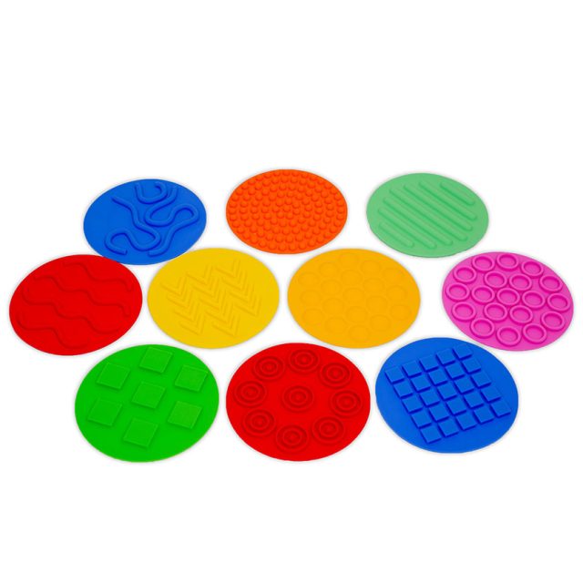 Senzorické kotúče pre deti Line Sport 25 cm (10 ks)