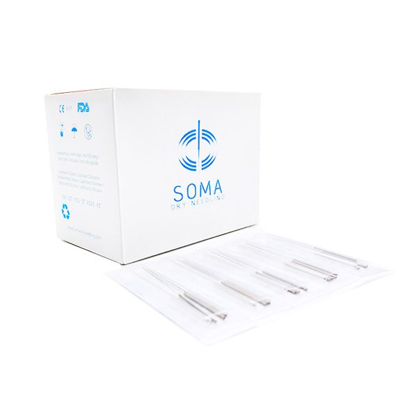 Ihly akupunktúrne SOMA 500ks s 1 vodítkom na 5 ihiel - 0,25 x 40 mm