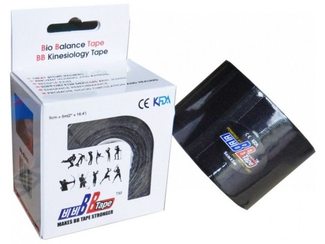 BB Tape - kineziologický tejp 5 cm x 5 m - rôzne farby - Tmavo modrá