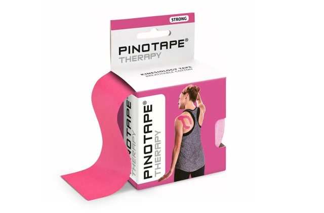 Pino Tape Therapy – Kineziologický tejp 5 cm x 5 m - Ružová