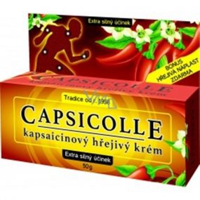 Capsicolle - kapsaicínový krém extra hrejivý 50g