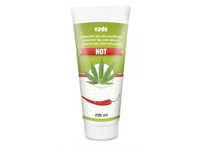 Konopný balzam hrejivý 200ml