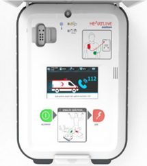 Defibrilátor AED Aselsan Heartline s displejom