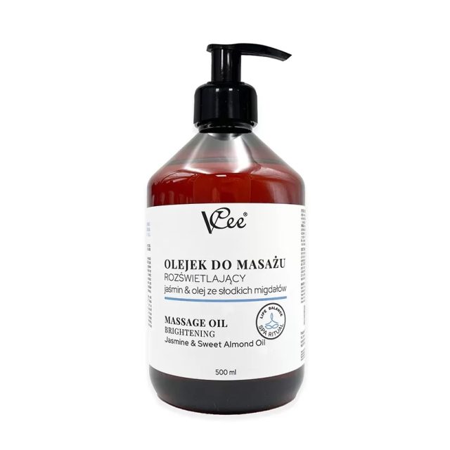 Prírodný vegánsky masážny olej Vcee 500 ml - rôzne vôňe - 6860/JAZ