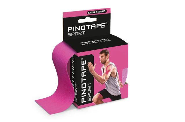 Pino Tape Sport – Kineziologický tejp 5 cm x 5 m - rôzne farby - Ružová
