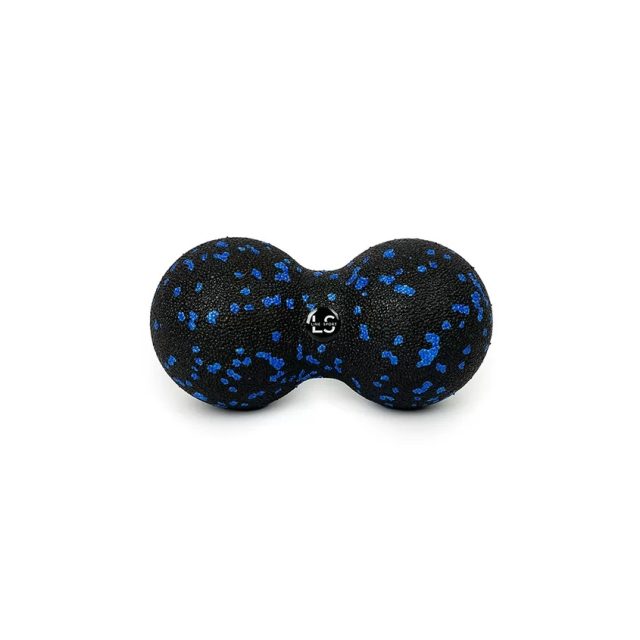 Duoball dvojitá loptička Line Sport Ø 8 cm - Čierno - modrá