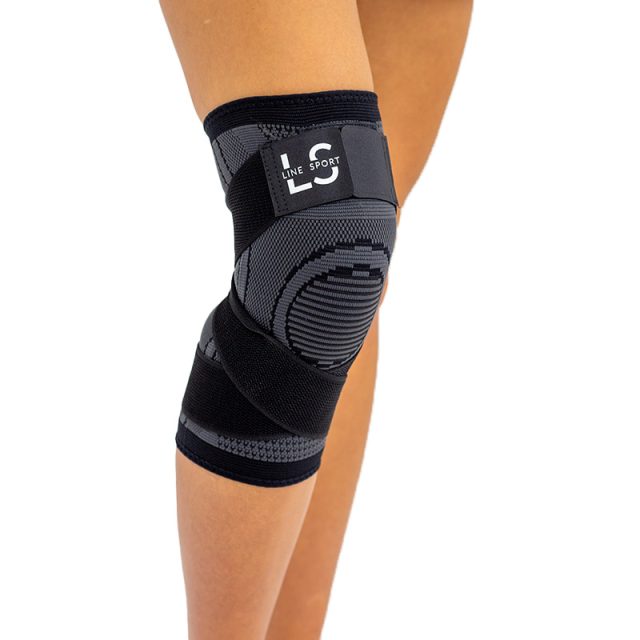 Elastický stabilizátor na koleno Line Sport - XL