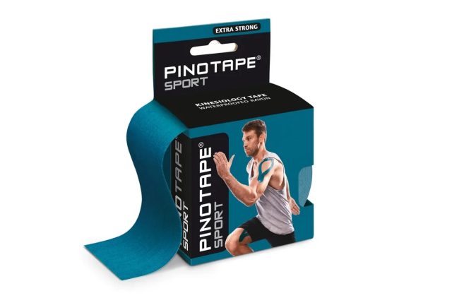 Pino Tape Sport – Kineziologický tejp 5 cm x 5 m - rôzne farby - Benzín