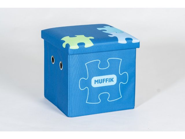 Úložný box MUFFIK malý modrý