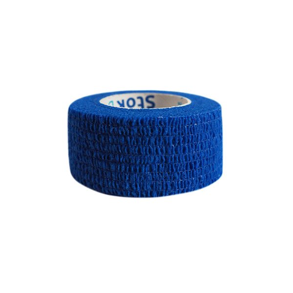 Stokban elastický samolepiaci obväz 2,5 cm x4 ,5 m – rôzne farby - Modrá