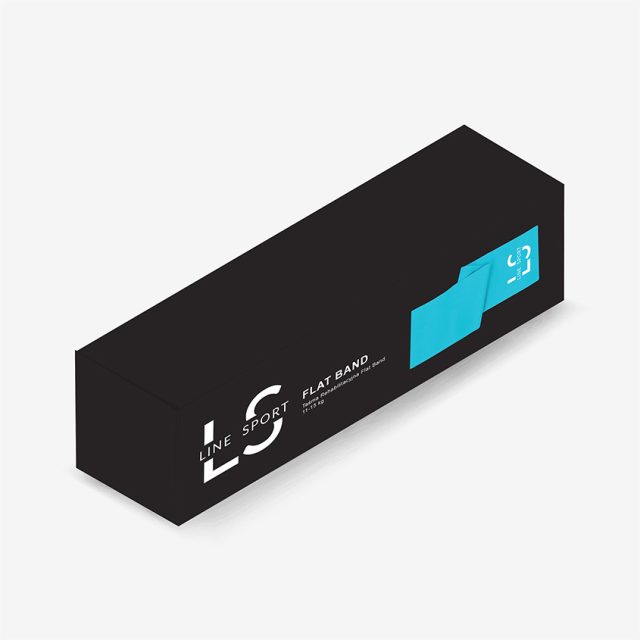 Line Sport Flat Band - medium resistance 2m - blue