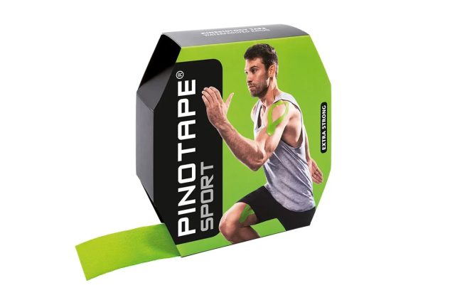 Pino Tape Pro Sport – Kineziologický tejp 5 cm x 31 m - rôzne farby - Limetková
