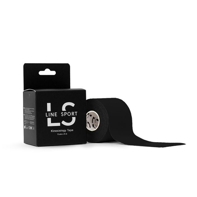 Kineziologický tejp Line Sport Tape (5cm x 5m) - Ružová
