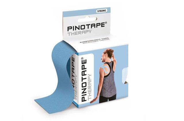 Pino Tape Therapy – Kineziologický tejp 5 cm x 5 m - ľadovo modrá