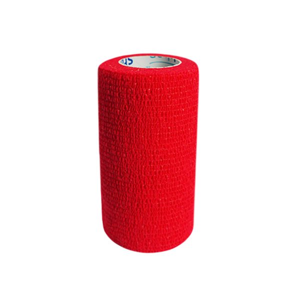 Stokban elastický samolepiaci obväz 10 cm x 4,5 m – rôzne farby - Červená