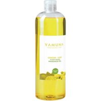 YAMUNA Zázvorovo-limetkový rastlinný masážny olej 1000 ml