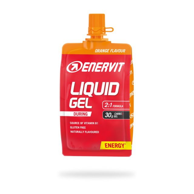 Enervit LIQUID GEL 60 ml pomaranč