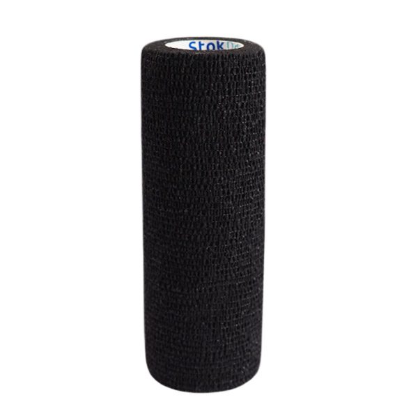 Stokban elastický samolepiaci obväz 15 cm x 4,5 m – rôzne farby - Čierna