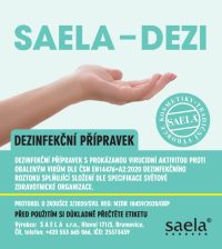 SAELA – Dezinfekcia na ruky :Dezi