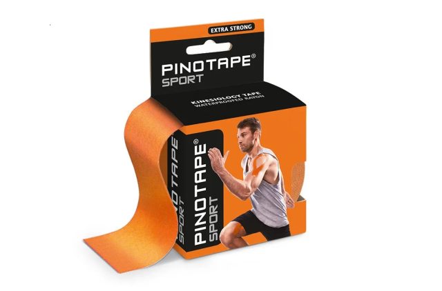 Pino Tape Sport – Kineziologický tejp 5 cm x 5 m - rôzne farby - Oranžová