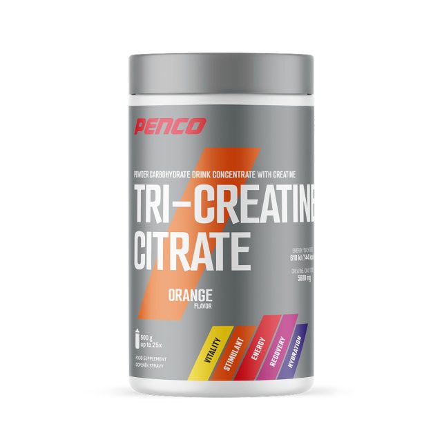 Penco TRICREATINE CITRATE 500 g pomaranč