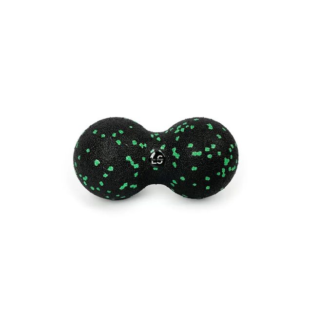 Duoball dvojitá loptička Line Sport Ø 8 cm - Čierno - zelená