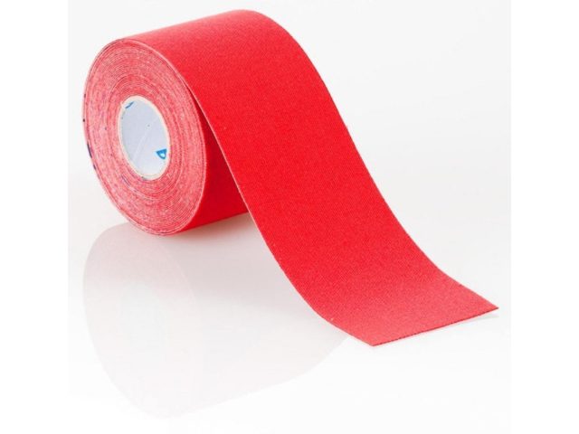 BB Tape - kineziologický tejp 5 cm x 5 m - rôzne farby - Červená