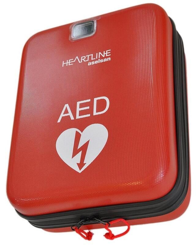 Defibrilátor AED Aselsan Heartline s displejom