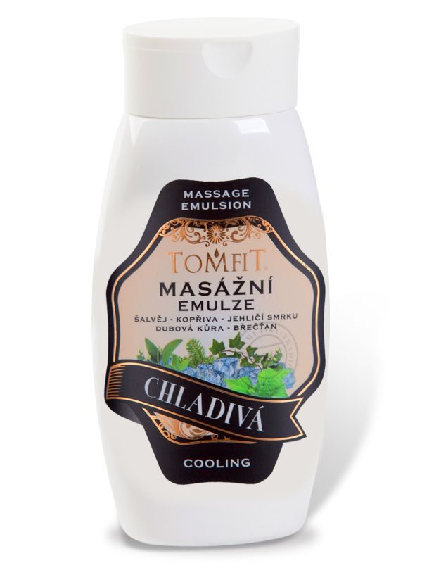 TOMFIT - masážna emulzia CHLADIVÁ 250ml