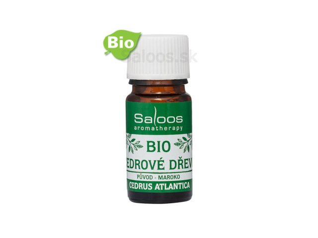 SALOOS - BIO éterický olej Cédrové drevo