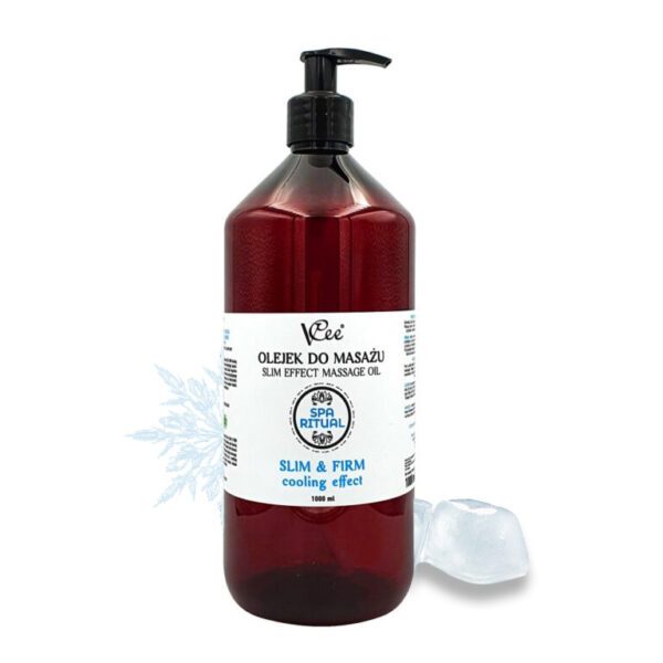 Prírodný vegánsky masážny olej Vcee 1000 ml - rôzne vôňe - 6857/MEN