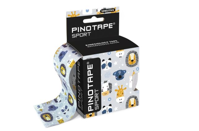Pino Tape Sensitive – Kineziologický tejp 5 cm x 5 m - Zoo