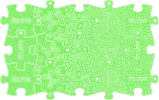 Set svietiacich puzzlíkov - Hviezdička NANO