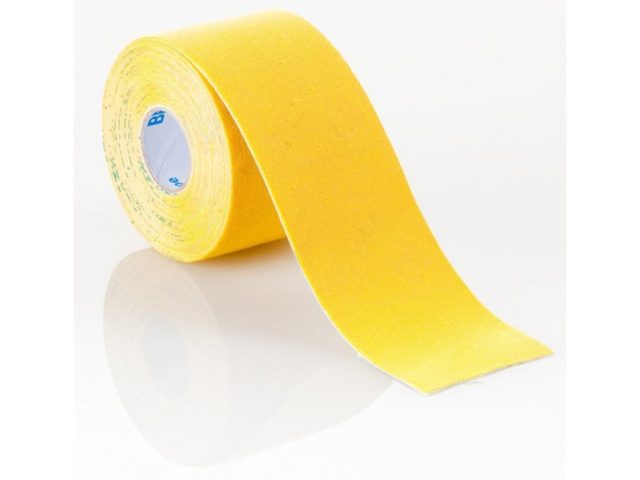 BB Tape - kineziologický tejp 5 cm x 5 m - rôzne farby - Žltá