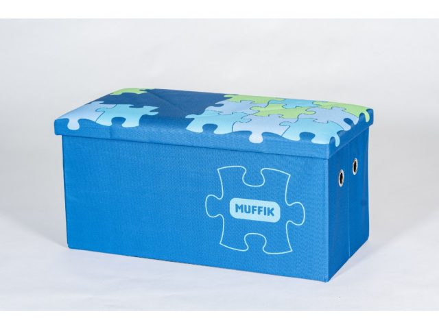 Úložný box MUFFIK veľký - Modrá