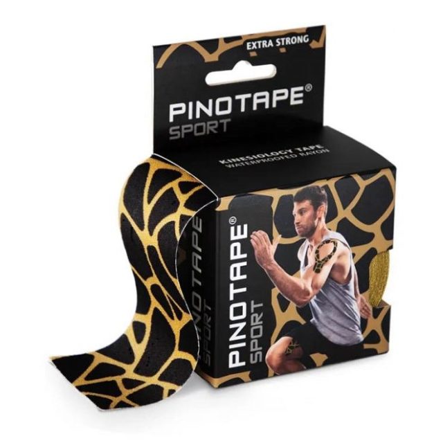Pino Tape Sport – Kineziologický tejp 5 cm x 5 m - rôzne farby - Malinová