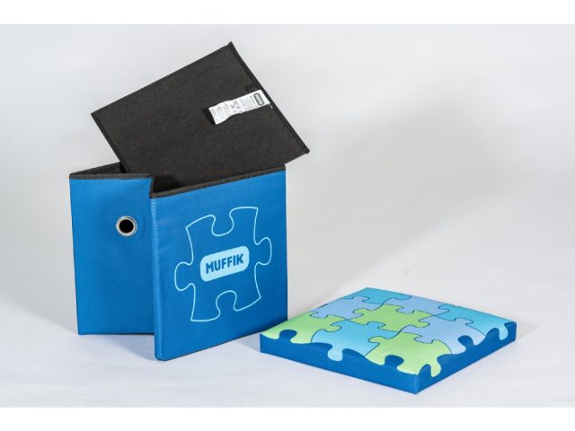 Úložný box MUFFIK malý modrý