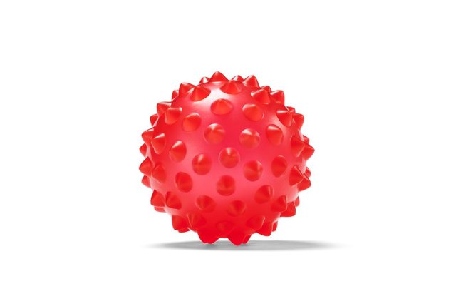 Masážna loptička ježko -od Ø7 cm do Ø10 cm - 44208