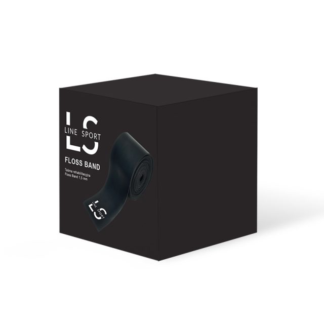 Line Sport Floss Band 1,5 mm - black