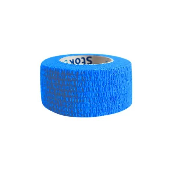 Stokban elastický samolepiaci obväz 2,5 cm x4 ,5 m – rôzne farby - Bledo modrá