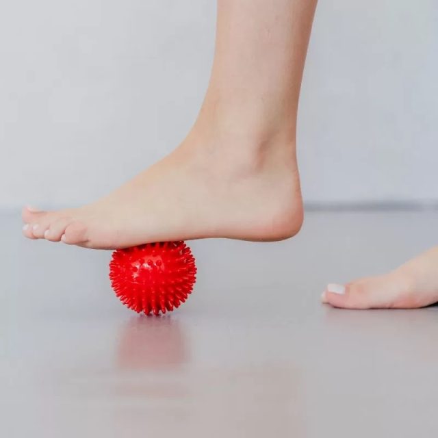 Masážne loptičky ježko - set 4 ks