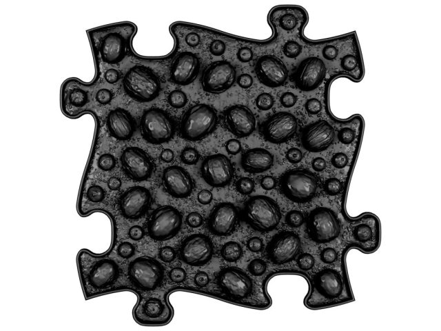 Ortopedická podložka - Orechy tvrdé - Čierna