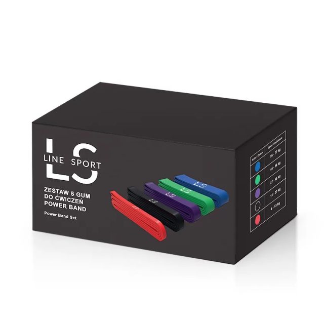Power Band Line Sport - sada posilňovacích pásov