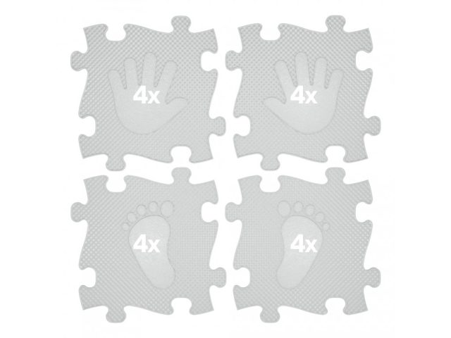 Set aktívnych podložiek – RUKA/NOHA - Šedá