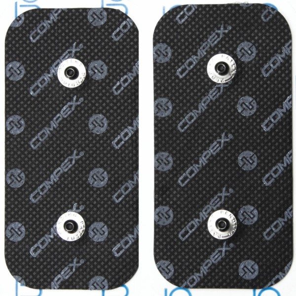 Dvojité elektródy pre elektrostimulátory Compex (5cmx10cm) - 2ks