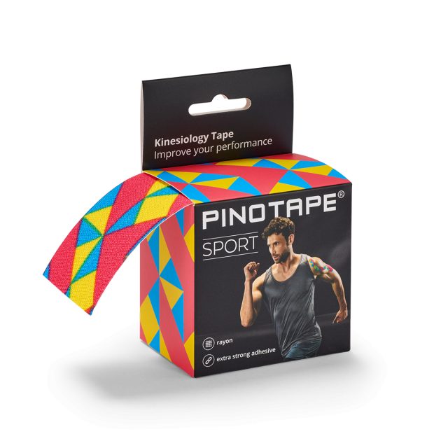 Pino Tape Sport – Kineziologický tejp 5 cm x 5 m - rôzne farby - Tmavo modrá