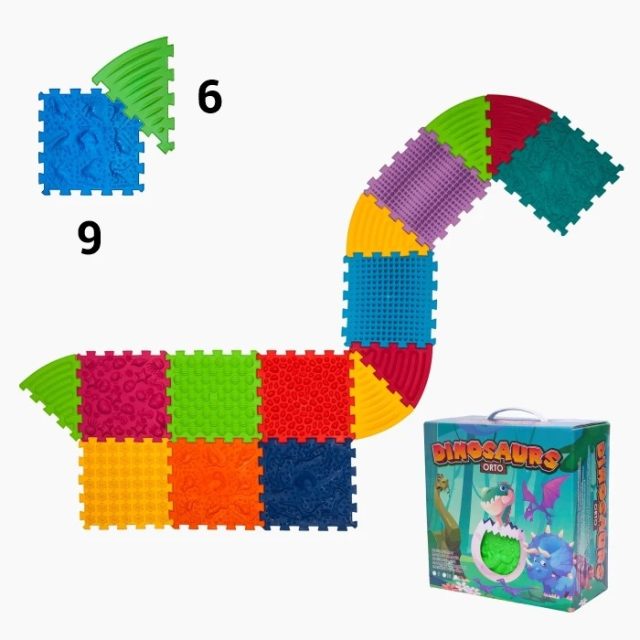 Masážna podložka Dinosaury  Mix - 8388/40