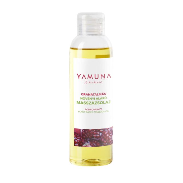 YAMUNA Rastlinný masážny olej Granátové jablko 250 ml